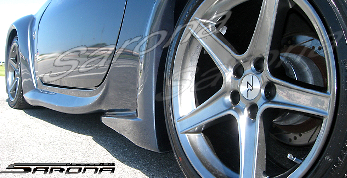 Custom Nissan 350Z  Coupe & Convertible Side Skirts (2003 - 2008) - $550.00 (Part #NS-036-SS)